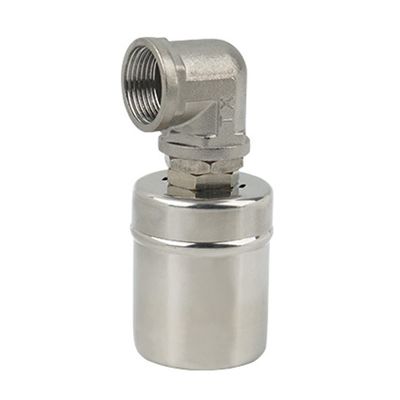 304 Stainless Steel Float Valve, 3/4-Inch Automatic Floating Ball Valve, Water Level Control Valve, Side Water Inlet, Water Tank Level Automatic Regulator, Water Flow