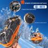 WLHFDC Crampons with 10 Spikes for Hiking Boots, Winter Shoe Ice Cleats view 2