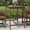 Iiaky Garden Table, Honey Brown, 121 x 82.5 x 110 cm, Solid Pine view 1