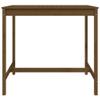 Iiaky Garden Table, Honey Brown, 121 x 82.5 x 110 cm, Solid Pine view 4