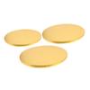 3-Piece Round Aluminum Foil Cake Boards for Cakes and Desserts view 1
