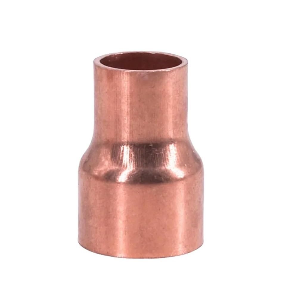 REIUAFWYGV Copper End-Feed Solder Reducer Coupler for Air Conditioners, 35 mm to 15 mm