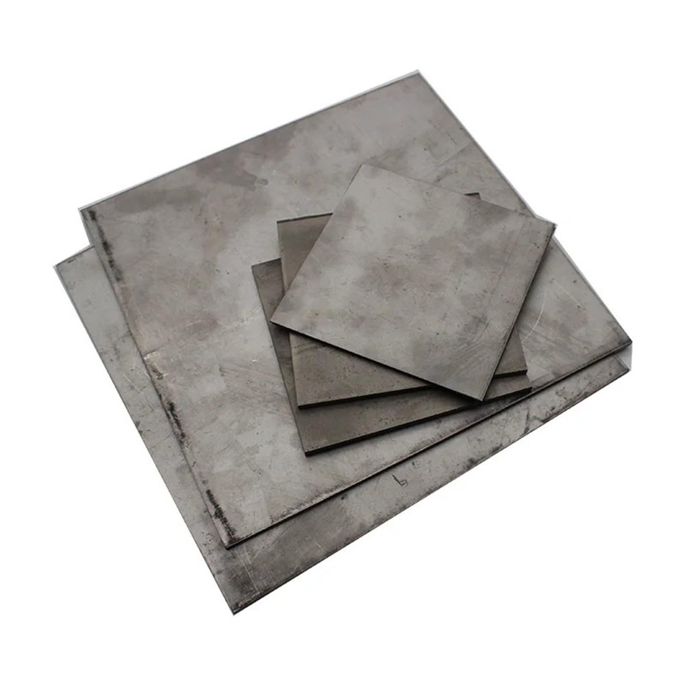 Titanium Ti Grade 5 Plate Sheet (12 × 100 × 100 mm, 1 pc)