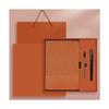 A5 Spiral-Bound Lined Notebook, Faux Leather, 200 Pages view 1