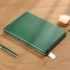 A5 Spiral-Bound Lined Notebook, Faux Leather, 200 Pages view 3
