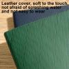 A5 Spiral-Bound Lined Notebook, Faux Leather, 200 Pages view 4