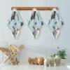 Mnsruu Microfiber Cleaning Cloths, Dachshund Dog Blue Laf, Reusable Dishcloths, 6-Pack view 2