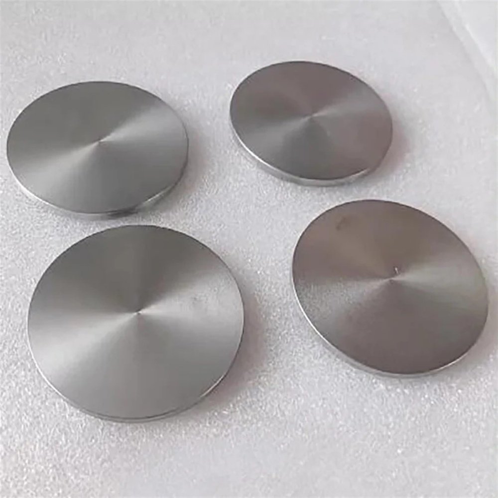 Round Grade 5 Titanium Alloy Plate (30 x 1 mm, 1 pc)
