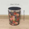 GLigeT Round Plastic Wastebasket with Press Ring, Small view 2