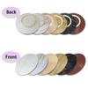 Wooden Lazy Susan Turntable for Dining Table, Light Walnut, 100 cm/39 in view 4