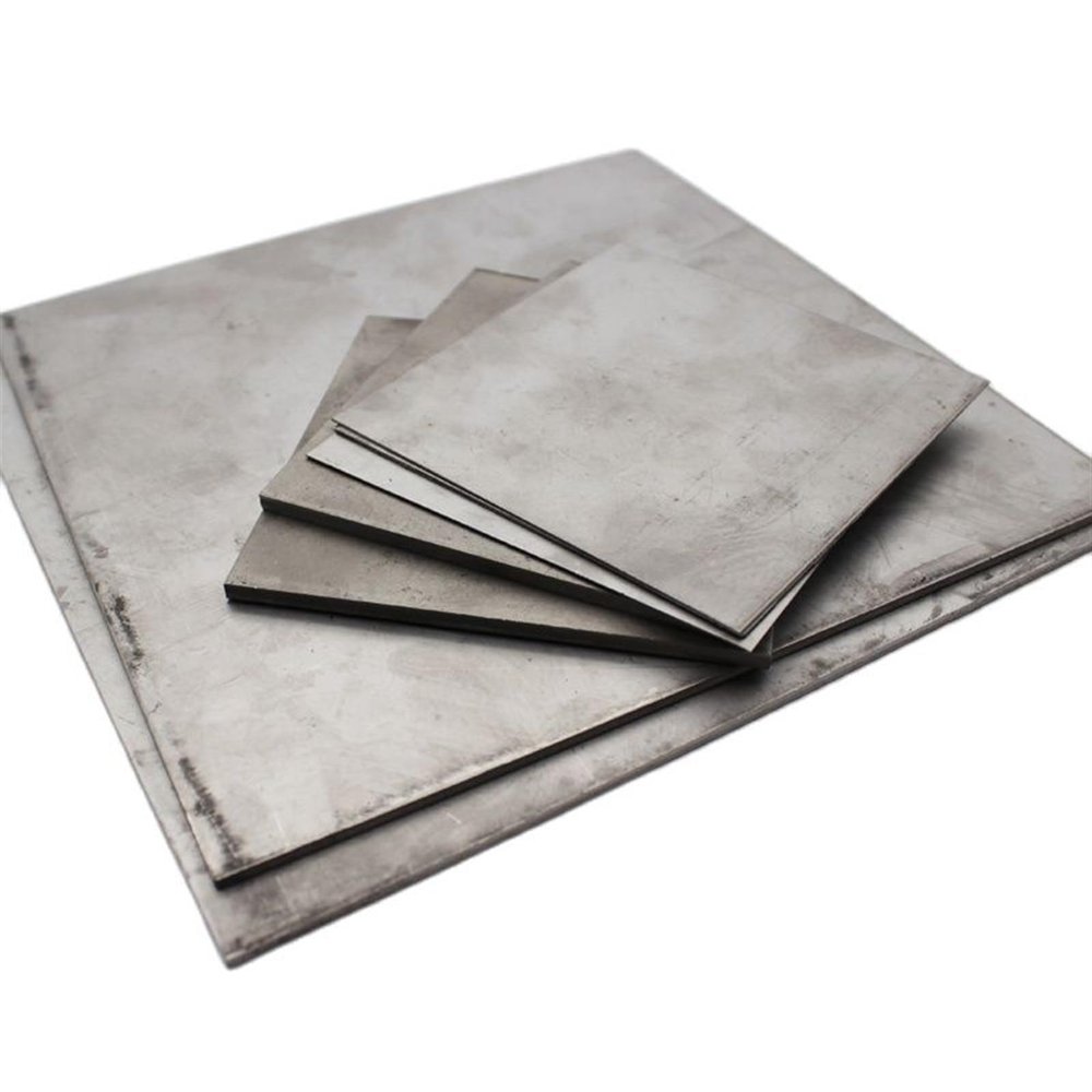 6Al4V Titanium Alloy Plate, Grade 5 GR5 (8 × 100 × 200 mm, 1 pc)