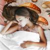 3-Piece Queen Tencel Bedding Set with 2 Pillowcases, Wrinkle-Resistant Mushroom and Berry Design view 3