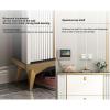 Slim Tall Shoe Cabinet with 3 Flip Drawers, Freestanding Shoe Organizer for Entryway view 3