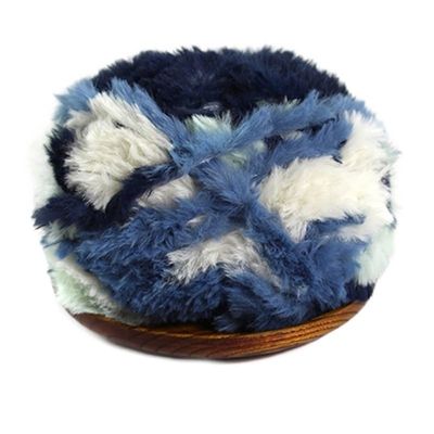 DUBTEDHOU Soft Chunky Cotton Tube Yarn, Rainbow Yarn, 100 g