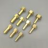 REIUAFWYGV 6mm Barb to 1/4" Female Thread Brass Hose Fitting Adapter view 3