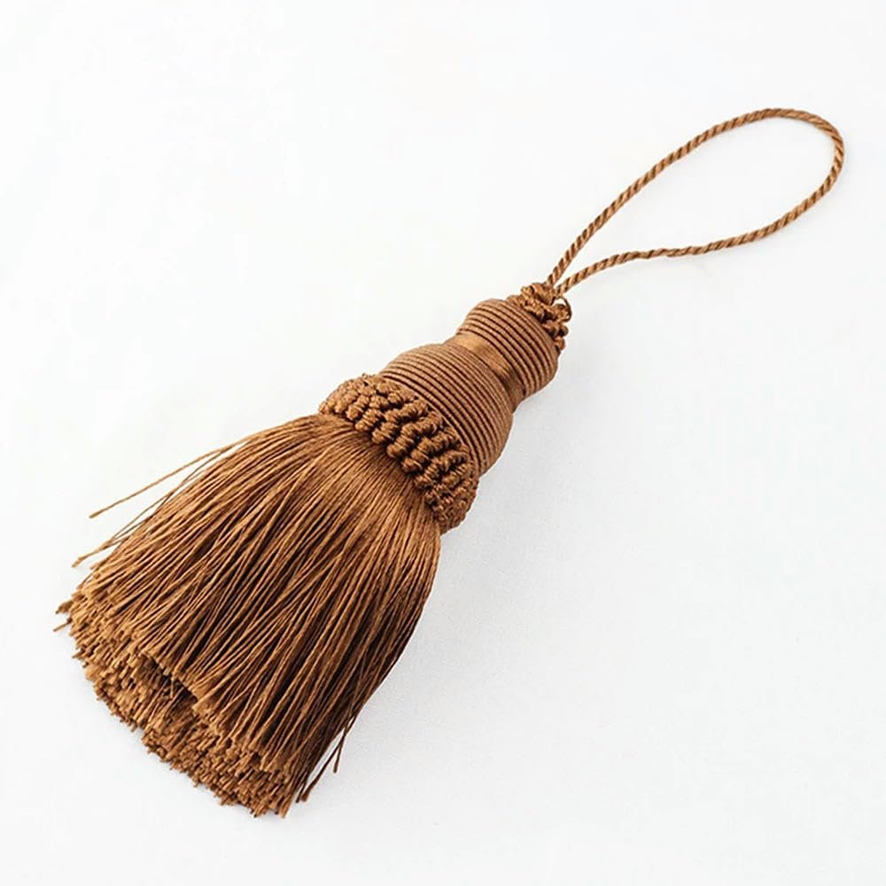 Optxzn 4-Piece Tassel Charms for DIY Crafts and Decoration