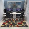 Chair Mat for Hard Floors and Carpet, 100 x 120 cm view 2