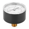 Pressure Gauge, Rear Connection, Transparent Cover, Durable Brass Components for Air, Water, Oil, Gas, 1/4 BSPT Dial (0–30 psi, 0–2 bar) view 2