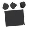 Cabilock 2-Piece Non-Slip Heat-Resistant Silicone Mats for Induction Cooktops view 4