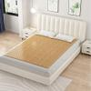 Bamboo Bed Board, Roll-Up Mattress Support with Wooden Slats view 1