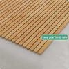 Bamboo Bed Board, Roll-Up Mattress Support with Wooden Slats view 4