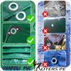 YANFEILI Waterproof Tarp, 6 x 8 m, 520 g/m², Green view 4