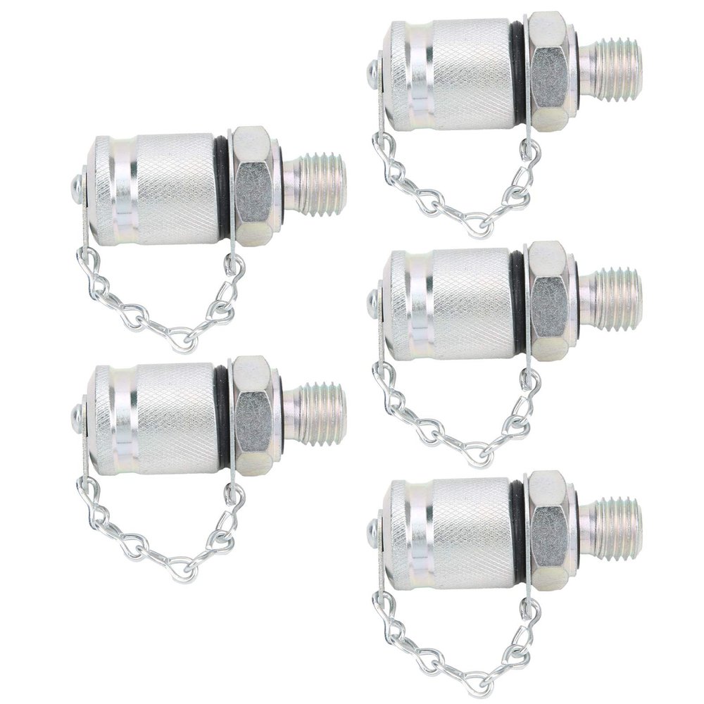 CHENYN Threaded Test Connector, 5-Piece Hydraulic Test Adapter, M12 x 1.5