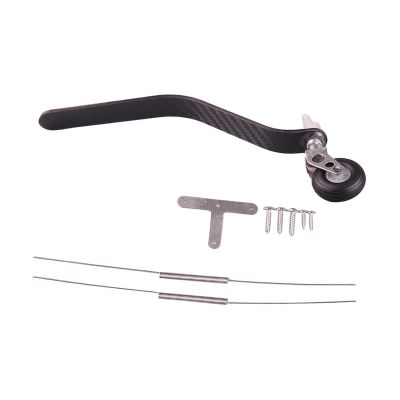 LOVIVER Carbon Fiber Tailwheel Landing Gear Kit for 85–100cc RC Airplanes