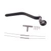 LOVIVER Carbon Fiber Tailwheel Landing Gear Kit for 85–100cc RC Airplanes view 1