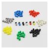 REIUAFWYGV 100-Piece Cap Set for 6 × 6 mm G61 Tactile Push Button Switches view 2