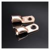 REIUAFWYGV 50-Piece Assorted Bare Copper Wire Ring Terminal Kit, 1/0 AWG, 2 AWG, 4 AWG, 3/8 in and 5/16 in view 3