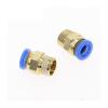 BYLSAGWHT PC Straight Push-In Fitting, Pneumatic Push-to-Connect Air Connector for 4–12 mm OD Hose/Tube, 1/8", 1/4", 3/8", 1/2" Male Thread (16 mm OD Hose, 3/8") view 3