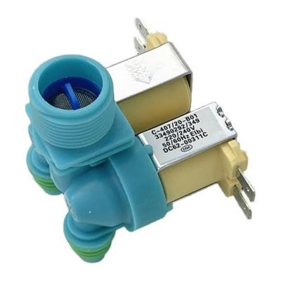 REIUAFWYGV 1-Piece C-225/19-A01 Water Inlet Solenoid Valve, DC62-00311C Washing Machine Double-Inlet Valve
