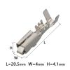 REIUAFWYGV 2.8 mm 12110847 Crimp Terminals for Automotive Electrical Female Connectors, G535 (20 pcs) view 2