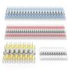 REIUAFWYGV 100-Piece Solder Seal Heat-Shrink Butt Connectors, Red view 1