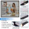 135 x 165 cm Black DIY Insect Screen for Windows and Patio Doors view 3