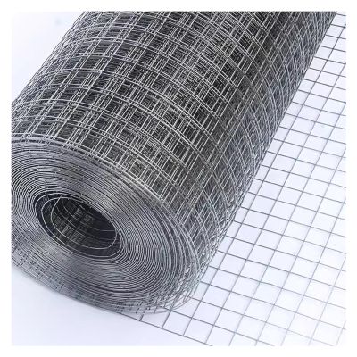 VXHCS 304 Stainless Steel Welded Wire Mesh, 10 mm/0.6 mm, Flexible Cable Mesh, 1 x 27 m