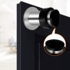 4-Piece Stainless Steel Door Stopper Set with Rubber Tip view 2
