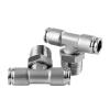 BYLSAGWHT 10-Piece 304 Stainless Steel T-Type Three-Way Pneumatic Fittings PB-4/8/10/12/16 mm (PB6-M5) view 4