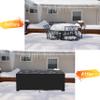 AJALGZ 420D Waterproof Patio Furniture Cover, 170 x 60 x 75 cm, Black view 2