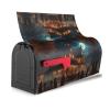 Halloween Carnival Party Oxford Mailbox Covers for Standard and Large Mailboxes view 4