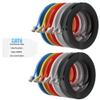 Mygatti Flat Cat6 Ethernet Cable, 1.5 m, 12-Pack, Multicolor view 1