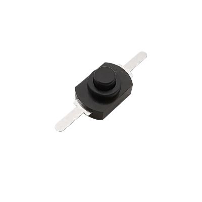 DC 30 V 1 A 1208YD Mini Push Switch, Self-Locking Latching On/Off Microswitch, Red, 20-Pack