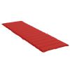 Red Cushion for Children's Bed, Oxford Fabric, 200 x 60 x 3 cm view 4