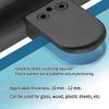 Stair Railing Glass Balustrade Post with Glass Clamp, Stainless Steel, Black Finish view 4