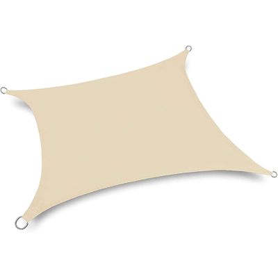 Premium 3 x 3 m Triangular Sun Shade Sail for Patio and Backyard