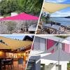 Premium 3 x 3 m Triangular Sun Shade Sail for Patio and Backyard view 4