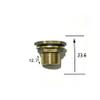BIRXPMOS 1/2" BSPP Brass Pipe Swivel Fitting Nut Water Tank Connector SUNBOOOYIN view 2