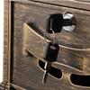 Wall-Mounted Bronze Mailbox for Outdoor Use view 3