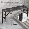 Portable Folding Workbench, Height-Adjustable, 120 cm view 3